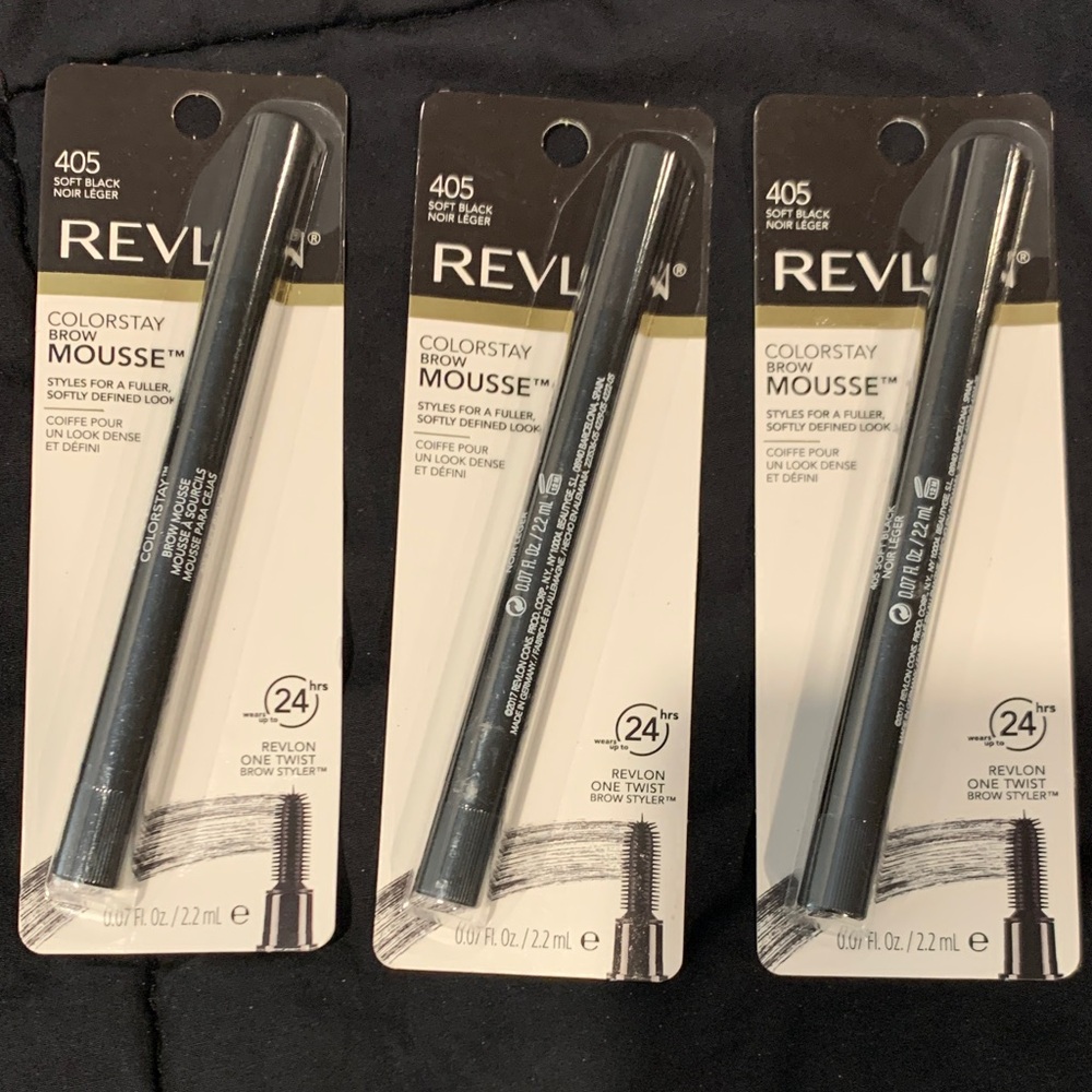 Revlon ColorStay Brow Mousse - Soft Black